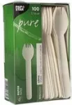 Papstar 88240 White vienkartiniai stalo įrankiai