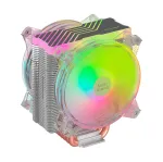 Mars Gaming MCPU66 Triple ARGB procesoriaus au&scaron;intuvas 6 &scaron;ilumos vamzdeliai HCT TDP 220W 2 ventiliatoriai 12cm