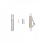 Qoltec 54450 optinis jungtis LC kelių režimų smėlio spalvos sidabrinė