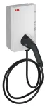 ABB Terra AC TAC-W22-G5-R-C-0 sieninė įkrovimo stotelė elektromobiliui, 22 kW, Type 2, 5 m kabelis, balta