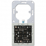 JUNG 4092 TSEM Elektroschalter Pushbutton switch 2P Schwarz - Grau (4092TSEM)