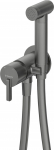 Concealed bidet mixer with bidetta shower head