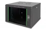 Profesionalus sieninis korpusas Unique serija - 600x600 mm (PxG), IT spinta juoda, 7 auk&scaron;tiniai vienetai