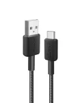 USB laidas Anker 322 0.9 m USB A USB C juodas 0,48 Gbit/s