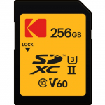Kodak SD 256GB UHS-II U3 V60 Ultra Pro - Secure Digital (SD) (EKMSD256GUHS2V1K)