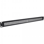 InLine 19111F - Blindverschlussplatte - Schwarz - SPCC - Stahl - 1U - 48,3 cm (19 ) - 482,6 mm (19111F)