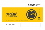 ReinerSCT timeCard Premium Chipkarte 50 DES (2749600-563)