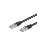 Wentronic Goobay CAT 5e Patchkabel, F/UTP, Schwarz, 15 m - CCA Kupfergemisch (68657)