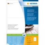 HERMA Special - Selbstklebende Adressetiketten (matt) - wei&szlig; - 148 x 105 mm 800 Etikett(en) (400 Bogen x 2) (8691)