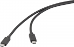Renkforce USB-Kabel USB 3.2 Gen2x2 20 GBit/s USB-C Stecker Stecker Schwarz 4K (RF-6830470)