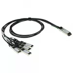 Skylane Optics DAPSSM0310G0228 InfiniBand / &scaron;viesolaidinis kabelis 3 m SFP+ 4x SFP+ tiesus juodas