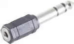 ShiverPeaks BS57061 Ki&scaron;tukinis jungtis 6,3 mm / 3,5 mm, juodas, nerūdijantis plienas