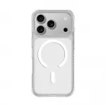 AMAZINGTHING Titan Pro Dėklas, skirtas iPhone 17 Pro, suderinamas su MagSafe, permatomas