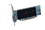 MICRON 512MB M9140 Matrox DVI PCI Express x16 Low Profile Graphics Card