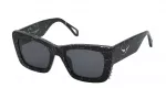 Zadig & Voltaire moteri&scaron;ki katės akies formos akiniai nuo saulės SZV411V510869 Havana ruda gradientiniais lę&scaron;iais 51mm