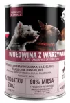 &Scaron;lapias &scaron;unų ėdalas PetRepublic DOG 400 g, gabaliukai padaže su jautiena ir daržovėmis, mažiems ir vidutiniams &scaron;unims
