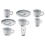 Cappuccino puodelis MELITTA M-Cups 0,25 L porcelianas baltas &mdash; 65 mm auk&scaron;tis