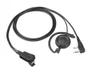 Kenwood EMC-12W Ausinės su laido jungtimi, užkabinamos už ausies, skambučiams ir muzikai, juodos