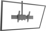 Chief X-Large Single Pole XCM1U - Montagekomponente (Deckenmontage, Halterahmen, S&auml;ulenmontagekupplung, 2 Verbindungsklammern, r&uuml;ckseitige Abdeckung) - f&uuml;r Flachbildschirm - Schwarz - Montage in der Decke