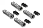 TRENDnet TEG-MGBSX/4 SFP (Mini-GBIC) siųstuvas-imtuvas, LC daugiamodis, iki 550 m, 850 nm, TAA atitinka (4 vnt. paketas)