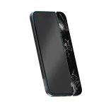 Crong Unbreakable Hybrid Glass ekrano apsauga iPhone 16 Pro &mdash; atspari įbrėžimams, nedūžtanti