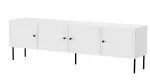 4D RTV spintelė PALAZZO BIS 201x40x60 baltas matinis