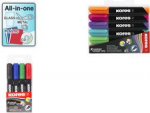 Kores M20903 Permanent-Marker Mei&szlig;el Braun - Hellblau - Hellgr&uuml;n - Orange - Pink - Violett 6 St&uuml;ck(e) (M20903)