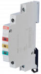 ABB E219-3CDE - LED-Leuchtmelder - 3-fach, 230 - 415 V AC, rot + gelb + gr&uuml;n (E219-3CDE)