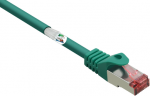 Renkforce RF-5372558 RJ45 Netzwerkkabel, Patchkabel CAT 6 S/FTP 3.00 m Gr&uuml;n mit Rastnasenschutz, vergoldete Steckkontakte, Flammwidrig 1 St. (RF-5372558)