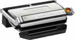 TEFAL Optigrill+ XL GC727D10, Schwarz, Edelstahl, Metall, Rechteckig, Tasten, 800 cm&sup2;, 400 x 200 mm