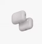 UNIQ Lino silikoninis dėklas, skirtas AirPods Pro 3rd Gen, smėlio spalvos