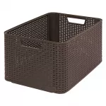 CURVER Box Style L 43,6 x 32,6 x 23 cm tamsiai ruda daiktadėžė