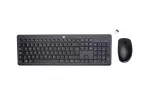 Belaidė klaviatūra ir pelė HP 230 Full-size Juoda