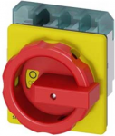 Siemens 3LD2504-1TL53. AC Eingangsfrequenz: 50/60 Hz, Nominale Stromabgabe: 63 A, Schaltleistung: 1260 A. Produktfarbe: Rot, Gelb. Breite: 90 mm, Tiefe: 110,5 mm, H&ouml;he: 106 mm (3LD25041TL53)