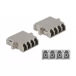 DeLOCK optinis pluo&scaron;to mova LC Quad motina &ndash; LC Quad motina vienmodė
