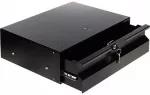 Stalflex RD19-3U-320B 19 colių 3U serverio stovo stalčius, 320 mm naudingas gylis, juodas