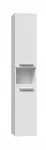 Vonios spintelė NEL III 31x30x174 cm, matinė balta