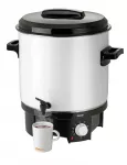 Bartscher Gl&uuml;hweintopf Einkochtopf GE 28 21L 1.8kW 30-100&deg;C Zapfhahn Emaille