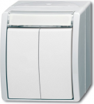 BUSCH JAEGER 1484-0-0379 - Tasten - Wei&szlig; - IP44 - CE - 74 mm - 55 mm