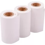 Hismart HS083403 termoetikečių popierius, 3 ritinėliai, 52 x 30 mm, baltas