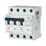 Eaton FI/LS-Schalter 16 A 100 mA LS C 3p+N FI A (170929) &ndash; kombinuotas apsauginis automatinis jungiklis