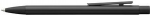 FABER-CASTELL Kugelschreiber NEO Slim Metall, schwarz schlanker, schwarz lackierter Schaft, gefederter - 1 St&uuml;ck (342320)