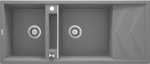 2-bowl magnetic granite sink with drainer