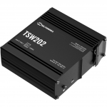Teltonika TSW202 Managed L2 Gigabit Ethernet (10/100/1000) Power over Ethernet (PoE) Aluminium, Blue