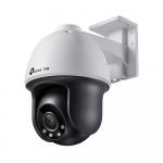 TP-LINK | VIGI 4MP Outdoor Full-Color Pan Tilt Network Camera | VIGI C540 | month(s) | Dome | 4 MP | 4 mm | IP66 | H.265+/H.265/H.264+/H.264 | MicroSD