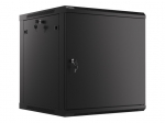 Lanberg WF01-6612-00B rack cabinet 12U Wall mounted rack Black