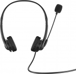 HP Stereo USB Headset G2 Wired Head-band Office/Call center Black