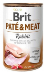 BRIT Pat&eacute; & Meat Rabbit - wet dog food - 400g