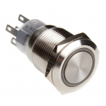 DimasTech Vandalismustaster 19mm - Silverline - gr&uuml;n