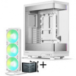 PHANTEKS Evolv X2 + TRYX PANORAMA SE ARGB Komplett-Wasserk&uuml;hlung - wei&szlig;, 360mm